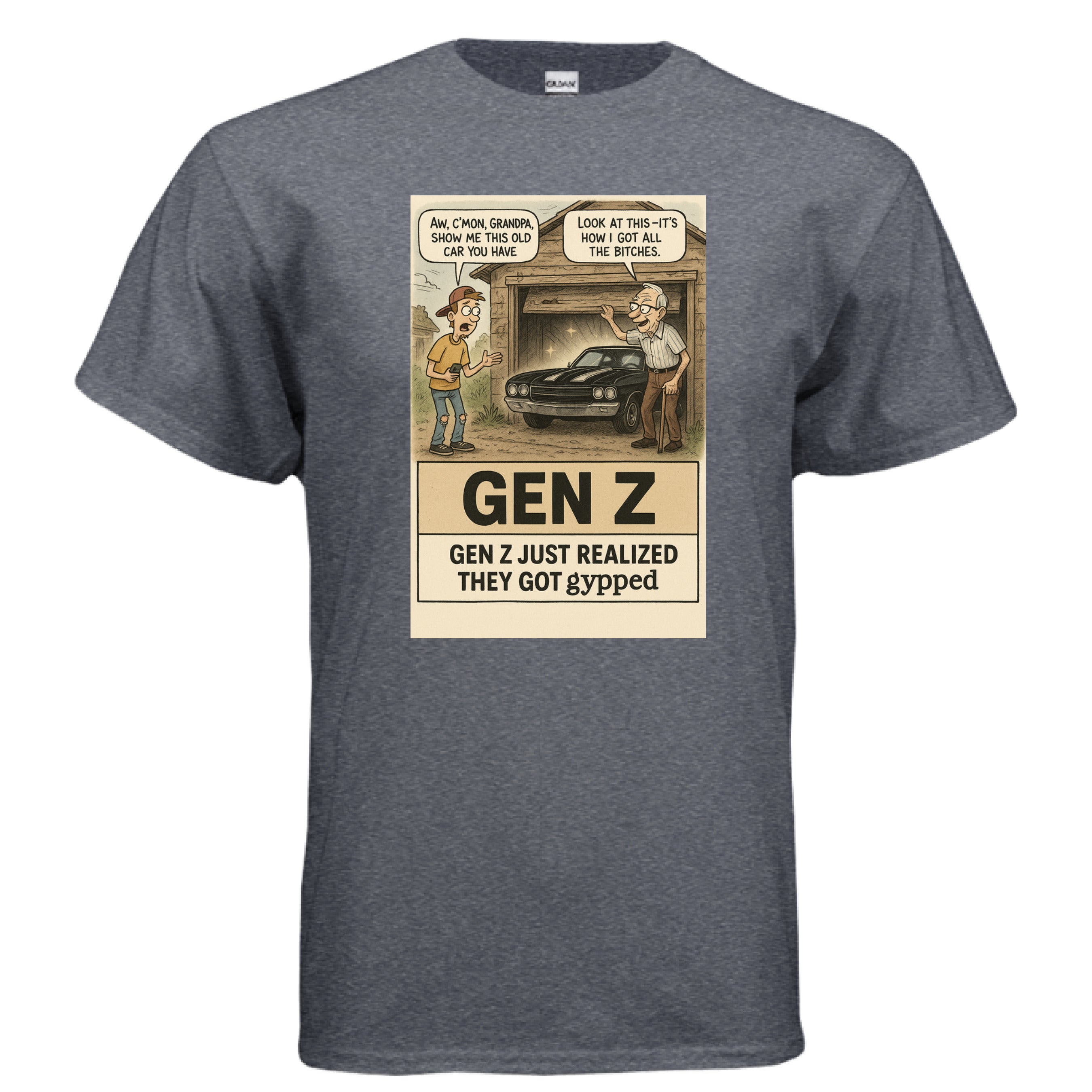 HEATHER NAVY - FRONT