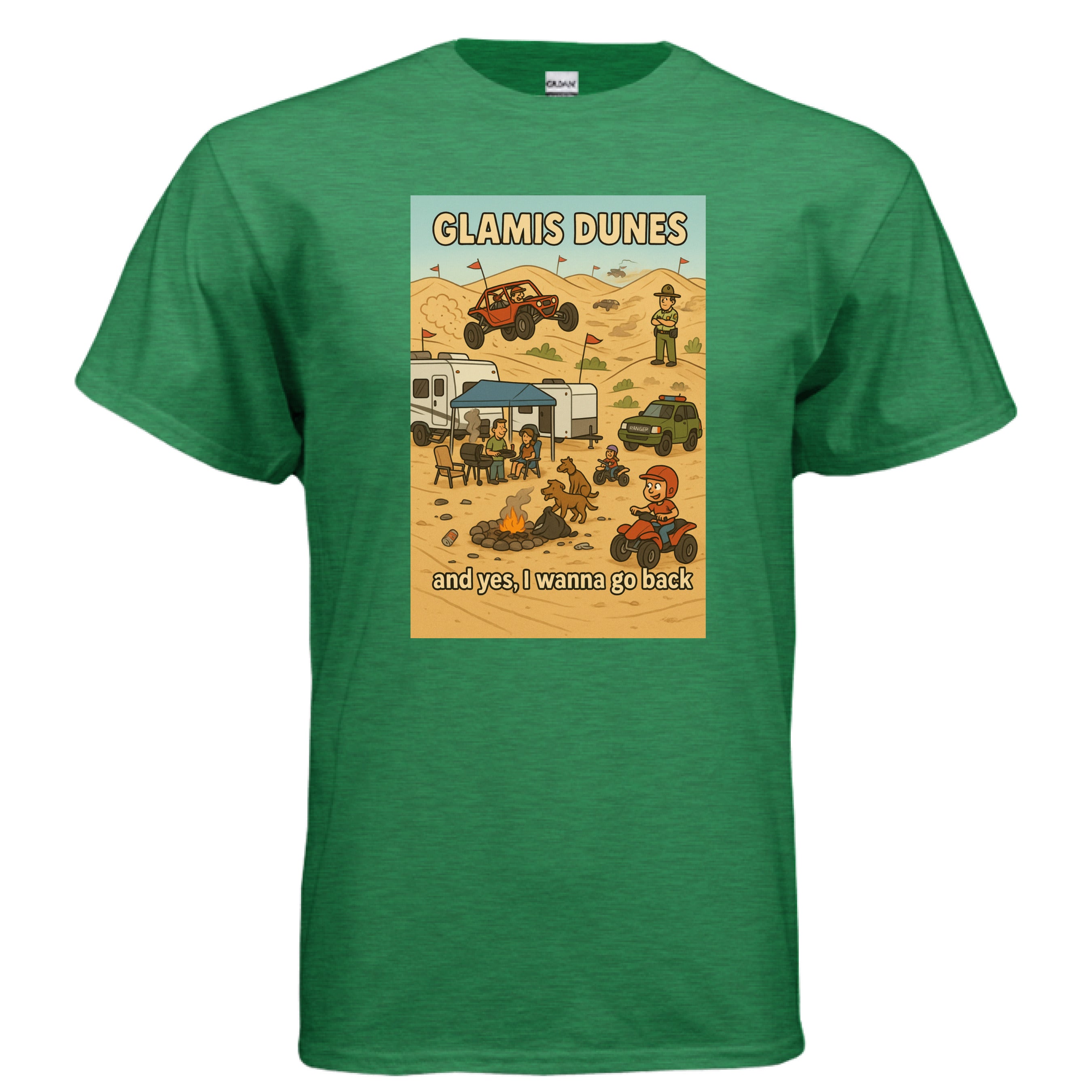 ANTIQUE IRISH GREEN - FRONT