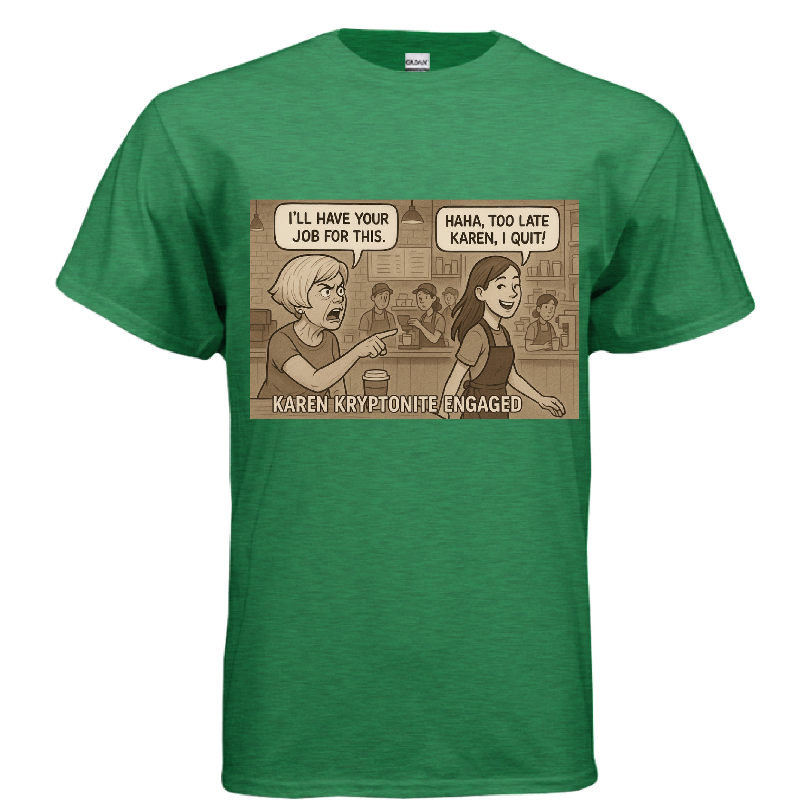 ANTIQUE IRISH GREEN - FRONT